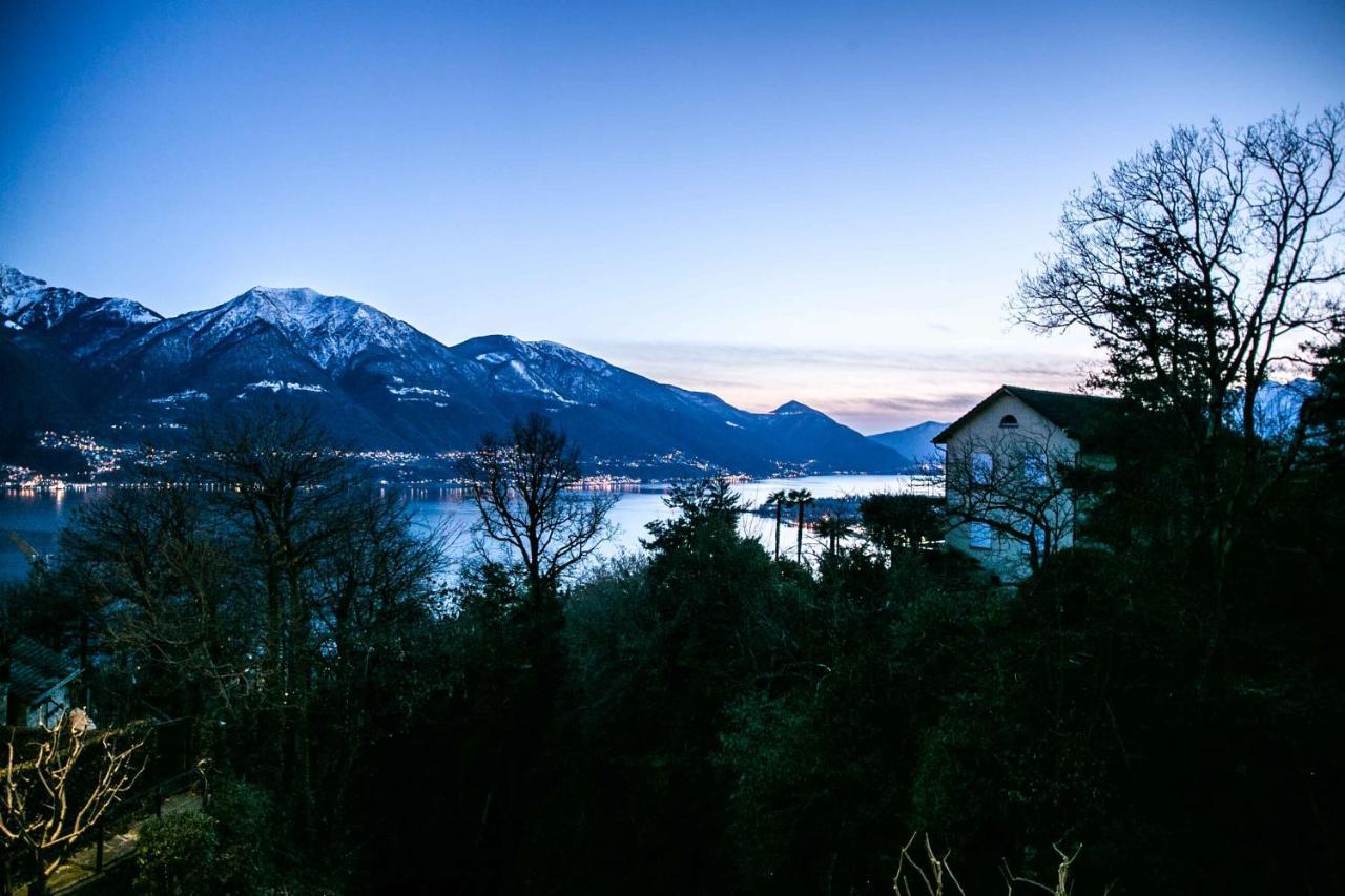Casa Luna - Wonderful Lake View Brione sopra Minusio Exteriör bild