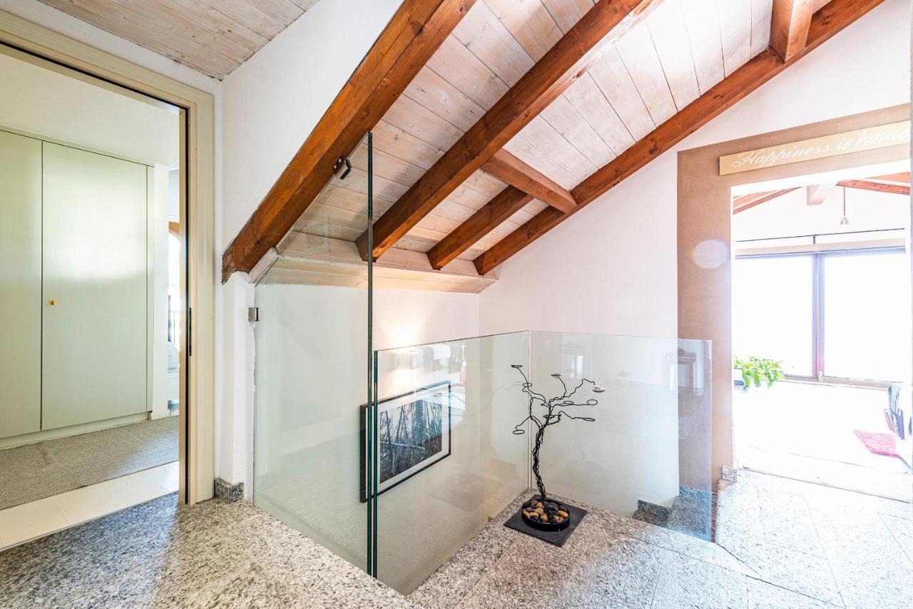 Casa Luna - Wonderful Lake View Brione sopra Minusio Exteriör bild